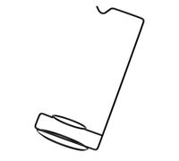 ABOOFAN 5 Pezzi Gancio in Ferro per Piante Idroponiche Micro Paesaggio | Nero, Supporto Elegante per Esposizione, Uso Casa e Cruscotto Auto, Ferro che Non Sbiadisce e Non Si Deforma