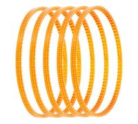 ABOOFAN 5 Pz Cintura Per Macchina Per Caramelle Cintura Per Macchina Per Zucchero Filato Forniture Per Macchine Per Lo Zucchero Filato Parti Di Ricambio Per Zucchero Filato Pp Orange