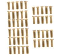 ABOOFAN 5 set Connettore Del Del Tubo Dell'Olio Compressione Per Tubi Dell'Olio Inserti Per Tubi Dell'Olio Raccordo Compressione Per 10 pezzi*5