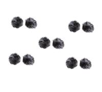 ABOOFAN 5 Set Di Coperture Per Microfono Per Microfoni Soffiatore Parabrezza in Peluche Universale Adatto Per Studi Di Registrazione Dal 2 Pezzi * 5