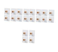 ABOOFAN 5 set Ganci Per Asciugamani Da Piscina Traccia Ganci Per Bagno Ganci Adesivi Ganci Da Fermagli Adesivi Per Asciugamani Per Bagno Gancio Adesivo 4 pezzi*5