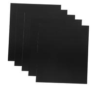 ABOOFAN 5 Targhe Vuote In Alluminio Nero Per Incisione Targhe Vuote In Alluminio Nero Per Sublimazione Targhe A Specchio Con Targhe Vuote Per Targhe Con Nome Per
