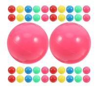 ABOOFAN 50 Palline Plastica Colorate da 2 Cm Giocattolo Educativo per Insegnare La Probabilità Mini Palline da Conteggio per Piscina attività Sensoriali e Matematica