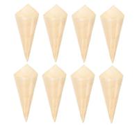 ABOOFAN 50 Pezzi Coni Gelato in Biodegradabili per Dessert e Antipasti Coppette per Feste e Matrimonio