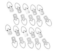 ABOOFAN 500 Pezzi Anello appeso della cornice della foto ganci orologi sospesi appendiabiti per ganci del telaio dell'orologio gancio cornice per foto Acciaio inossidabile