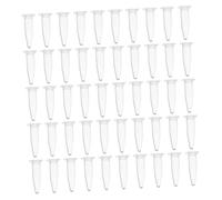 ABOOFAN 500 Pezzi Provette per Centrifuga in Plastica da 1,5ml con Tappo a Scatto, Graduazione Chiara e Tenuta Sicura per Analisi Ematiche e Campionamenti di Laboratorio