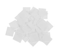 ABOOFAN 52 Pezzi Tasti del Pianoforte in Plastica Bianco Kit Accessori Riparazione Pianoforte Pratico e Leggero per Tastiera Verticale Pianista