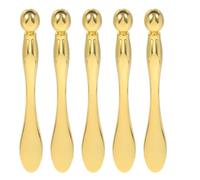 ABOOFAN 5pezzi Massaggiatore Occhi Viso in Lega di Zinco Rullo Mini per Applicare Crema Strumento di Bellezza Portatile per Cura Contorno Occhi e Maschera Viso
