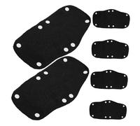 ABOOFAN 6 Pezzi Caschi duri cuscino per per saldatura fodera del sudore del cappello da baseball Accessorio con hat hat fasce per elmetti fodera per elmetto lavabile poliestere