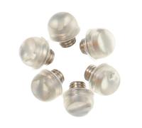 ABOOFAN 6 Pezzi Silenziatore Anello a Forbice Cesoie Chunkers Per Cani Inserti Per Dita a Forbice Inserti Per Le Dita Con Impugnature Forbici Professionali Portatile Metallo Squillo