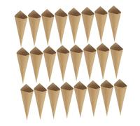 ABOOFAN 60pezzi Coni Portaconfetti Carta per Matrimonio Porta Petali e Caramelle Eleganti Coni di Carta Forma di Cono con Grande Capacità per Bomboniere e Decorazioni Festa