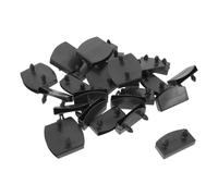 ABOOFAN 72pezzi Supporti Terminali per Doghe del Letto Staffe di Ricambio in Plastica per Doghe Singole e Doppie per Aggiornamento della Camera degli Ospiti Durante Le Vacanze