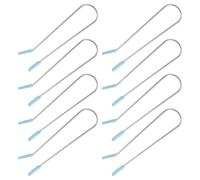 ABOOFAN 8 pezzi Clip per Bigodini Caldi in Acciaio da Fermagli Resistenti per Fissaggio Sicuro per Tutti i Tipi e Lunghezze di Capelli Strumenti Compatti e Riutilizzabili per Acconciature