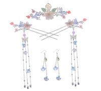 ABOOFAN Accessori Capelli Donna Stile Cinese Vintage Bacchette e Fermagli Antichi con Nappine Eleganti per Feste Matrimoni e Cerimonie