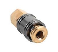 ABOOFAN Adattatore Pompa Bici per Valvola Pneumatici con Attacco Compressore Resistente e Compatibile per Gonfiaggio Rapido e Preciso delle Ruote