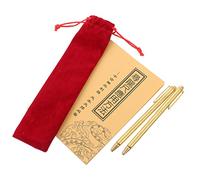 ABOOFAN Bacchette da Rabdomante Telescopiche per Rilevamento e Feng Shui Set da 4 Pezzi in Inossidabile Portatili e Regolabili per Esterni