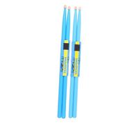 ABOOFAN Bacchette per Strumenti a Percussione in Acero 5a Blu, Set da 4 Pezzi, Antiscivolo e Leggere, Adatte per Principianti e Batteristi Adulti, Strumenti Musicali per Vari Stili