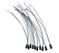 ABOOFAN Base Per Lampada G4 Plastica Filo Resistente Alle Alte Temperature Portalampada a Bassa Tensione Per Illuminazione Casa Ufficio 10 Pezzi