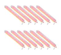 ABOOFAN Bigodini per Permanente per Chioma da Donna, Set da 12 Bigodini Flessibili in Plastica, Adatti per Chioma Corti e Lunghi, Leggeri e Portatili per Styling Quotidiano e Acconciature Ondulate