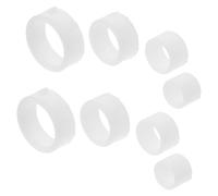 ABOOFAN Boccole di Riduzione per Mola da Banco 2 Set Adattatore Distanziale Regolabile per Mole Abrasive Spessore 9-12 MM per Smerigliatrice da Banco Uso Officina