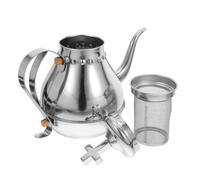 ABOOFAN Bollitore Per Il Tè in Acciaio Inossidabile, Teiera Per La Comunione Con Infusore, Bollitore Per L'acqua in Metallo, Caffettiera Per Della E Comunità Religiose