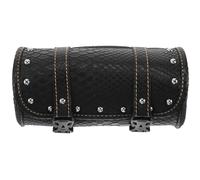 ABOOFAN Borsa da Sella Pelle per Borsa Laterale con Design Cinghia Rapida Mini Borsello Multifunzionale per e Accessori per Motociclette