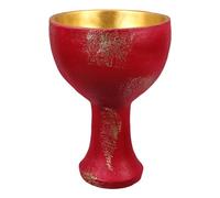 ABOOFAN Calice da Altare in Resina, Coppa Sacra Decorativa per Riti | Finitura Levigata e Profilo Arrotondato, Oggetto Delicato per Templi e Occasioni Speciali, un Pezzo