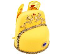 ABOOFAN Cappello Imperiale Decorativo per Cosplay e Feste Design Unico Accessorio per Spettacoli e Carnevali Adatto Tutti gli e Cerimonie