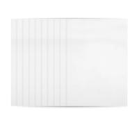 ABOOFAN Carta Adesiva Olografica A4 Bianca Pvc Autoadesiva Resistente e Facile da Usare per Arti e Mestieri 20 Fogli per Stampanti e Progetti Creativi