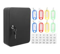 ABOOFAN Cassetta Portachiavi in Ferro Resistente con Serratura Codice Armadietto da Parete per Organizzazione Sicura di Chiavi in Ufficio Casa e Gestione Immobiliare Scatola Salvaspazio