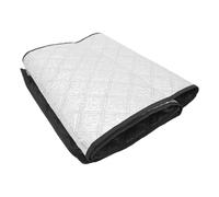 ABOOFAN Copertura Isolante Rettangolare e Finitura Resistente al Sole in Foglio di Alluminio Argento con Ventose per Congelatore Domestico e Garage
