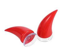 ABOOFAN Corna da Diavolo per Casco di Bicicletta e Moto con Ventosa, Accessori Decorativi Resistenti alle Intemperie in ABS e PVC per Adulti e Ragazzo Ragazza, Uso Lungo Termine