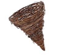 ABOOFAN Cornucopia Decorativa per Tavola Ringraziamento Centrotavola Unico Rattan per Feste e Decorazioni Autunnali
