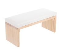 ABOOFAN Cuscino per Nail Art e Manicure da Polso in Legno 30 X 13 CM Imbottitura per Comfort, per Donne alla Moda e Saloni Professionali