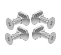 ABOOFAN Dadi a T M6 in Acciaio Inossidabile Set 4 Pezzi per Tavole da Surf e Hydrofoil Montaggio Versatile per Kit Dadi Cingoli Idrodinamici e Tracce da Surf