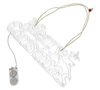 ABOOFAN Decorativa Natale Merry Christmas con Ghirlanda Luci LED La Tua Casa con Atmosfera Festiva per Interni Ed Esterni Facile da Installare e Leggera