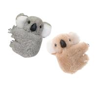 ABOOFAN Fermagli per Chioma Koala 2 Pezzi, Comodi e Facili da Indossare, Clip Piccole per Ragazze e Donne in Stile Carino per Matrimonio o Appuntamento