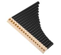ABOOFAN Flauto di Pan Professionale in Abs 16 Canne, Strumento Tradizionale Cinese Versatile per Insegnamento e Performance Musicali Scolastiche