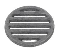 ABOOFAN Graticola Rotonda in Lega di Ferro Resistente al Calore per Stufa e Focolare, Blocca Cenere e Detriti, per Riscaldamento e Uso Esterno in Patio