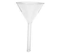 ABOOFAN Imbuto Riutilizzabile e Lavabile a Mano Triangolare Solido in Vetro Precise e Sicure per Laboratorio Chimico per Esperimenti di Chimica