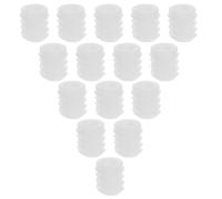 ABOOFAN Inserti per Viti Cerniera M4 in Plastica per Armadi, Set da 100 Pezzi Tasselli a Espansione per Riparazione Porte di Mobili, per Manutenzione Armadietti
