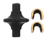 ABOOFAN Kisser Button per Arco Clip Accessorio Tattile in Silicone con Ancoraggio in Rame Pulsante Slotted per Corda Arco Supporto Precisione Tiro per Tradizionale e Compound