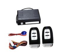 ABOOFAN Kit Centralina Chiusura Centralizzata Auto con Keyless Entry Luci Direzionali LED e Pulsante Telecomando per Rilascio Bagagliaio Blocco Porte Facile da Usare