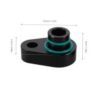 ABOOFAN Kit Chiusura Condizionatore Auto Posteriore Nero Blocco Ausiliario per Efficienza Raffreddamento Migliorata Installazione Facile Resistente a Climi