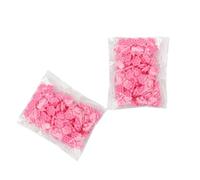 ABOOFAN Kit per Laminazione Ciglia Coppetta per Colla Rosa in Plastica, 200 Pezzi, Strumento per Fissare e Prevenire lo Sporco delle Ciglia, per Uso Professionale