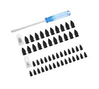 ABOOFAN Kit Riparazione Pneumatici con Chiodi in Gomma Resistenti e Cacciavite Blu Compatto per Riparazione Rapida Forature su Auto Scooter Elettrici Attrezzi Portatili per Emergenze su