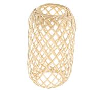 ABOOFAN Lampada Sospensione Bambù Intrecciato Paralume Leggero e Compatto per Lampade Sospensione e Soffitto Facile da Installare e Adatto Varie Luci Domestiche