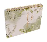 ABOOFAN Libretto del Registro Assegni Aziendale e Personale Libro Contabile per Banche e Piccole Imprese Pianificatore di Budget Carta Premium e Copertina Resistente per Gestione