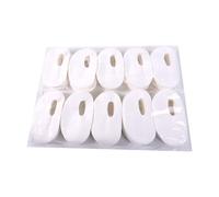 ABOOFAN Maschera per Occhi Usa e Getta in Fibre Vegetali, 1000 Pezzi, Bianca, Portatile, per Cura della Zona Oculare e Trattamenti Viso