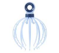 ABOOFAN Massaggiatore per Testa a 18 Artigli in Plastica e Sfere D'acciaio, Strumento Rilassante per Massaggio del Cuoio Capelluto, Comodo per Uso Familiare e All'aperto